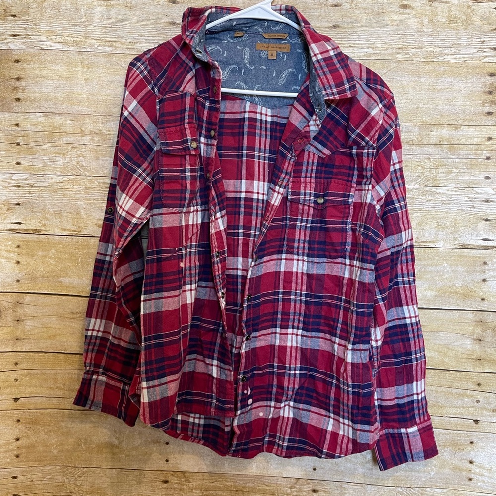 Jachs girlfriend plaid shirt 🛍